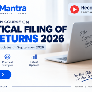 Certification Course on Practical Filing of GST Returns 2026