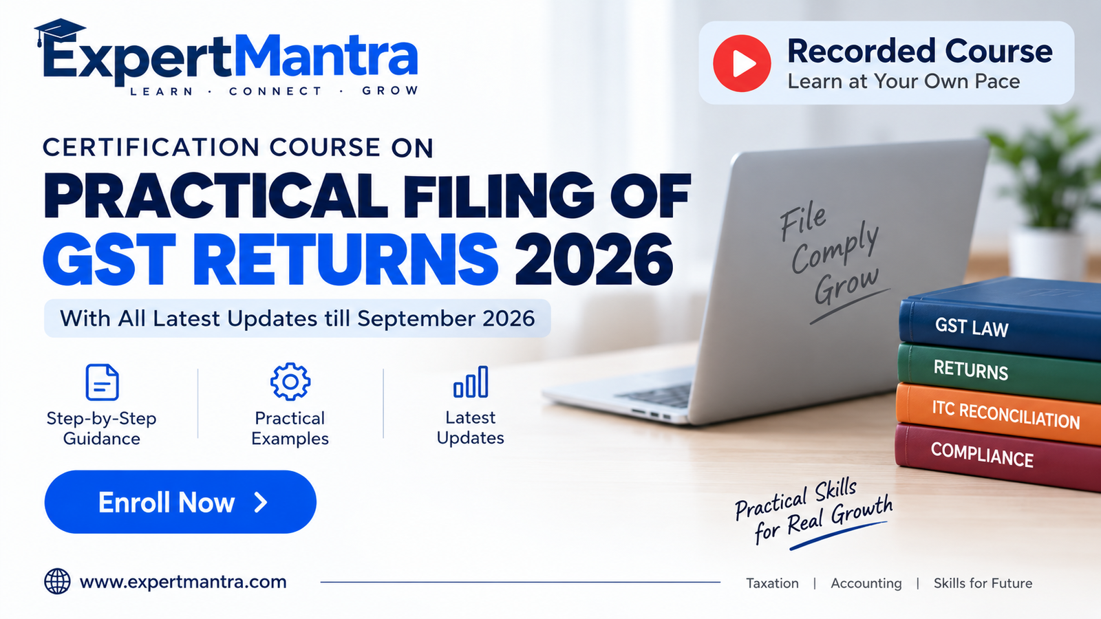 Certification Course on Practical Filing of GST Returns 2026