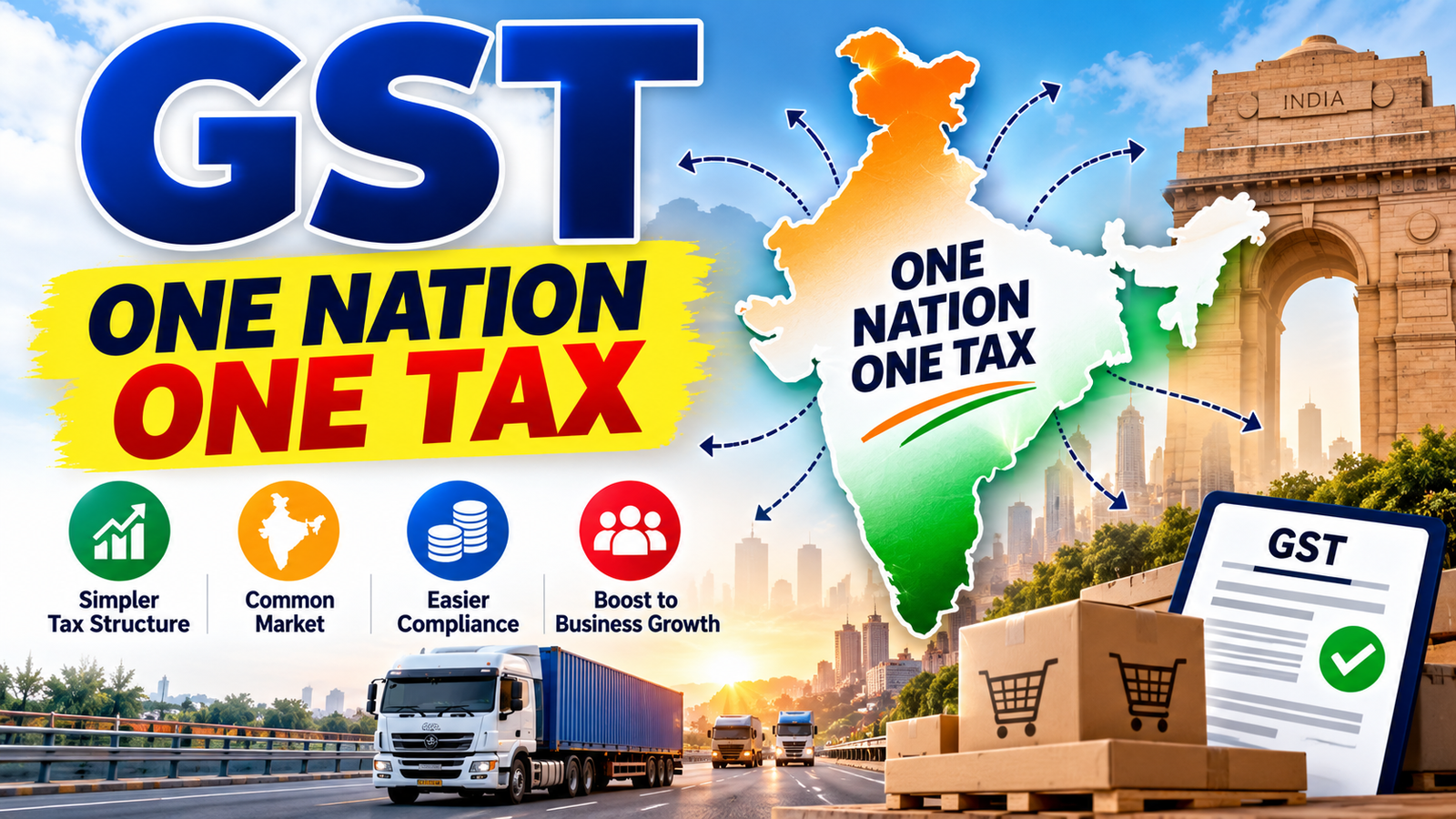 GST – ONE NATION ONE TAX